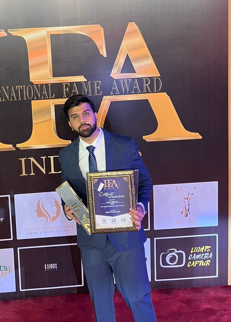 Awarded For Best Digital Marketing Institute By IFA