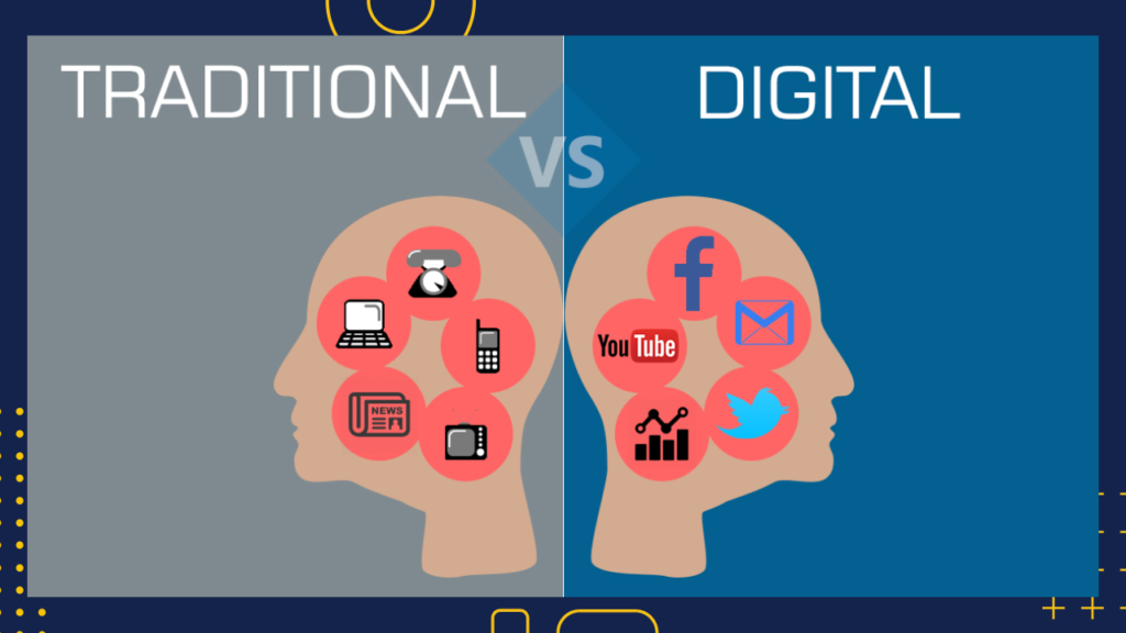 Traditional Marketing vs Digital Marketing